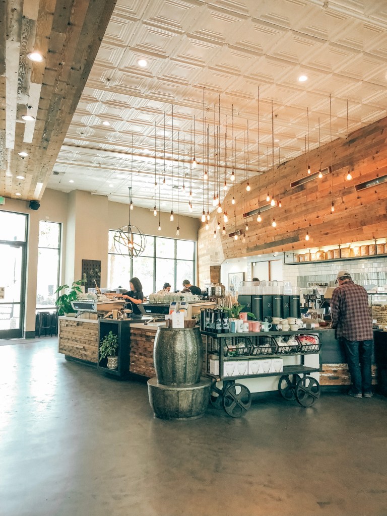 Verve Coffee Shop Aesthetic in Santa Cruz California